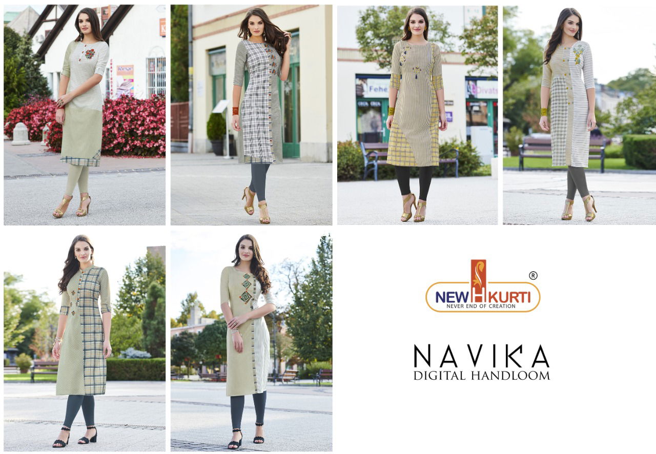 Tunic House Nivika Latest Fancy Designer Ethnic Wear Rayon Long Kurti Collection 